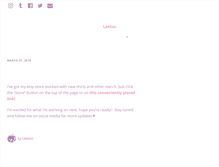 Tablet Screenshot of laeluu.com